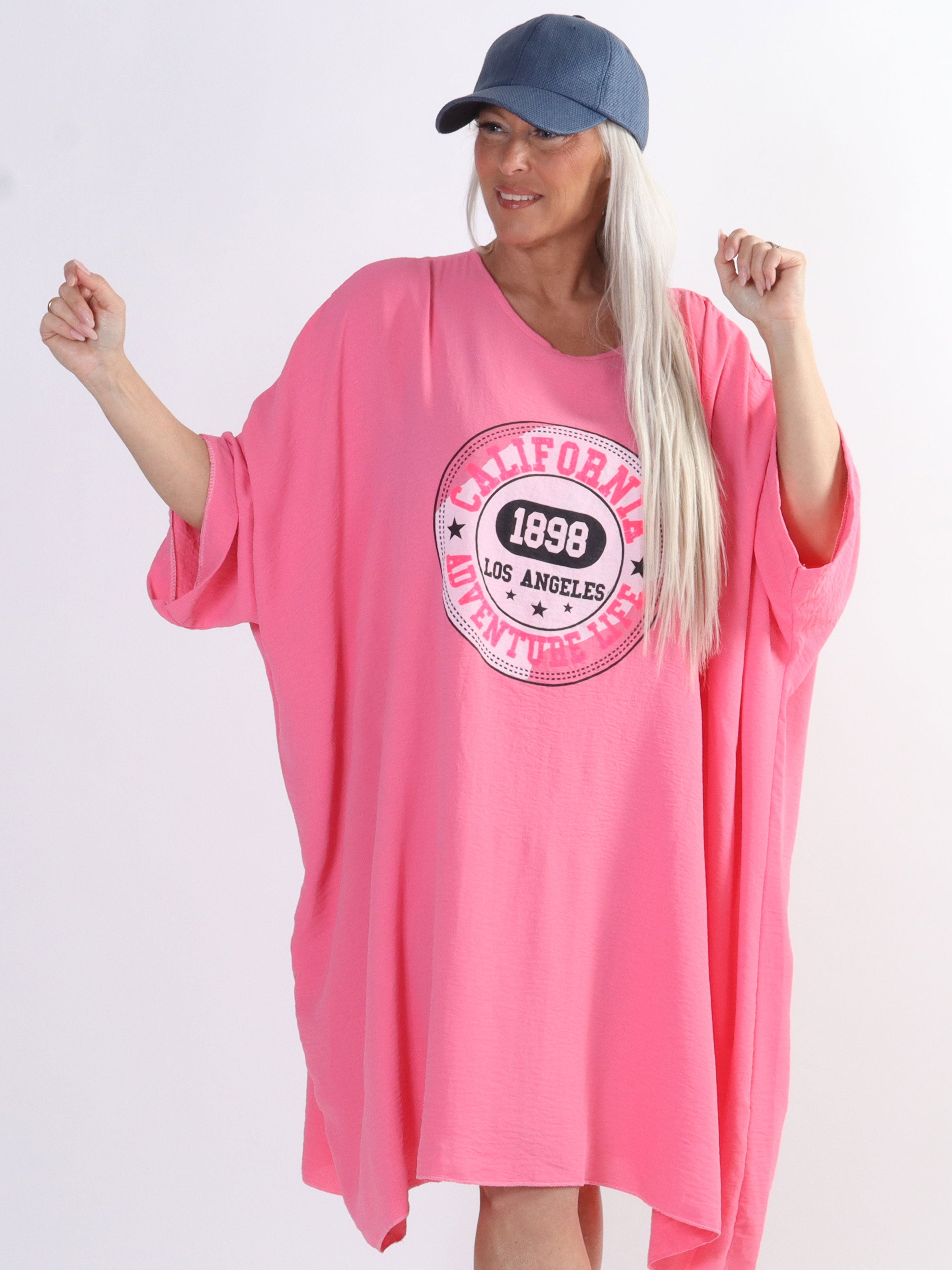 California - Plus size kjole i cool stil